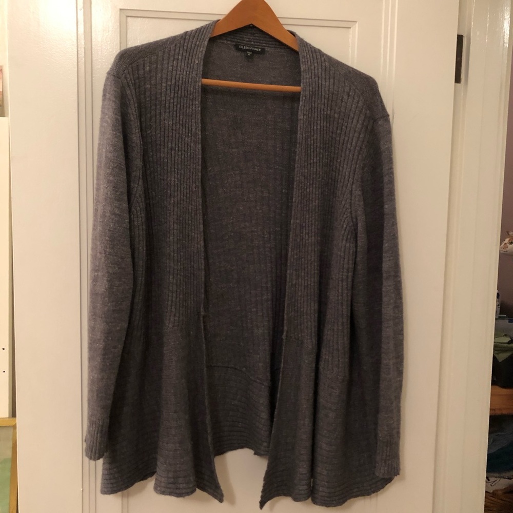 Eileen Fisher Gray Sweater Size XL